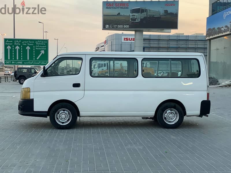 Nissan Urvan 2009 White 3