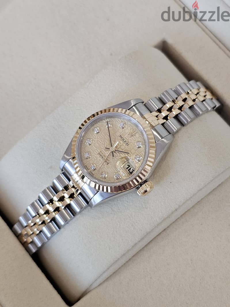 Rolex Lady Datejust 26mm Jubilee Diamond Dial 2