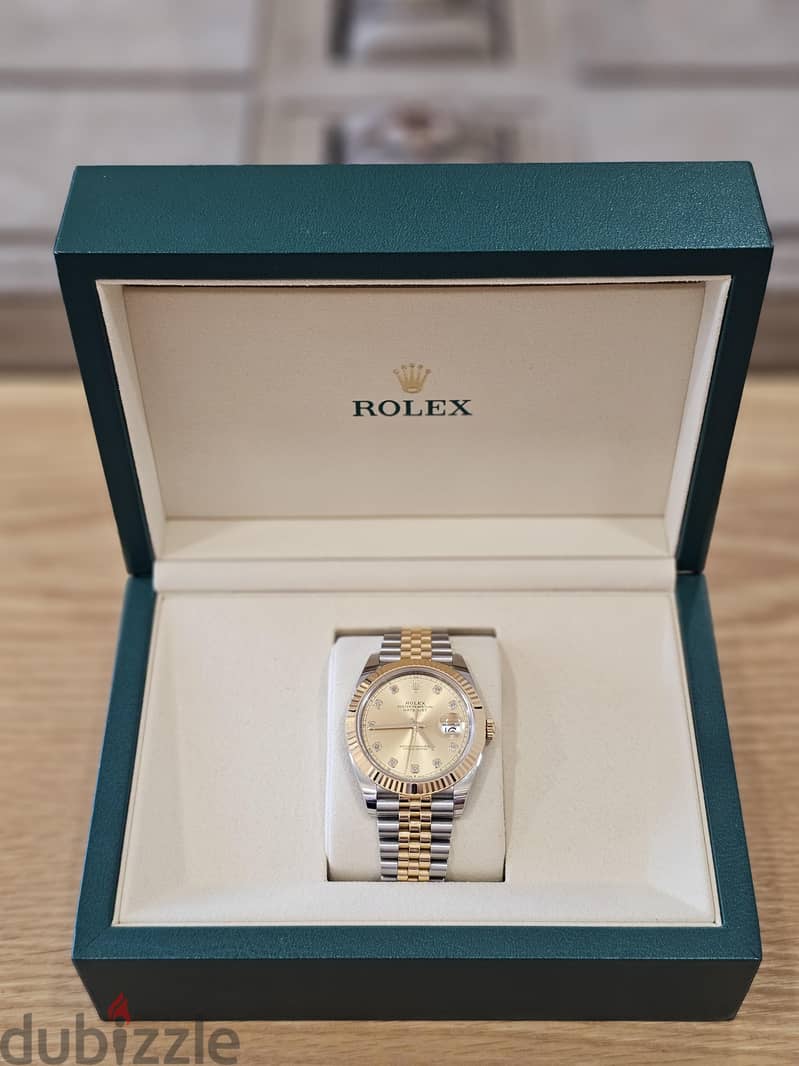Rolex Lady Datejust 26mm Jubilee Diamond Dial 6