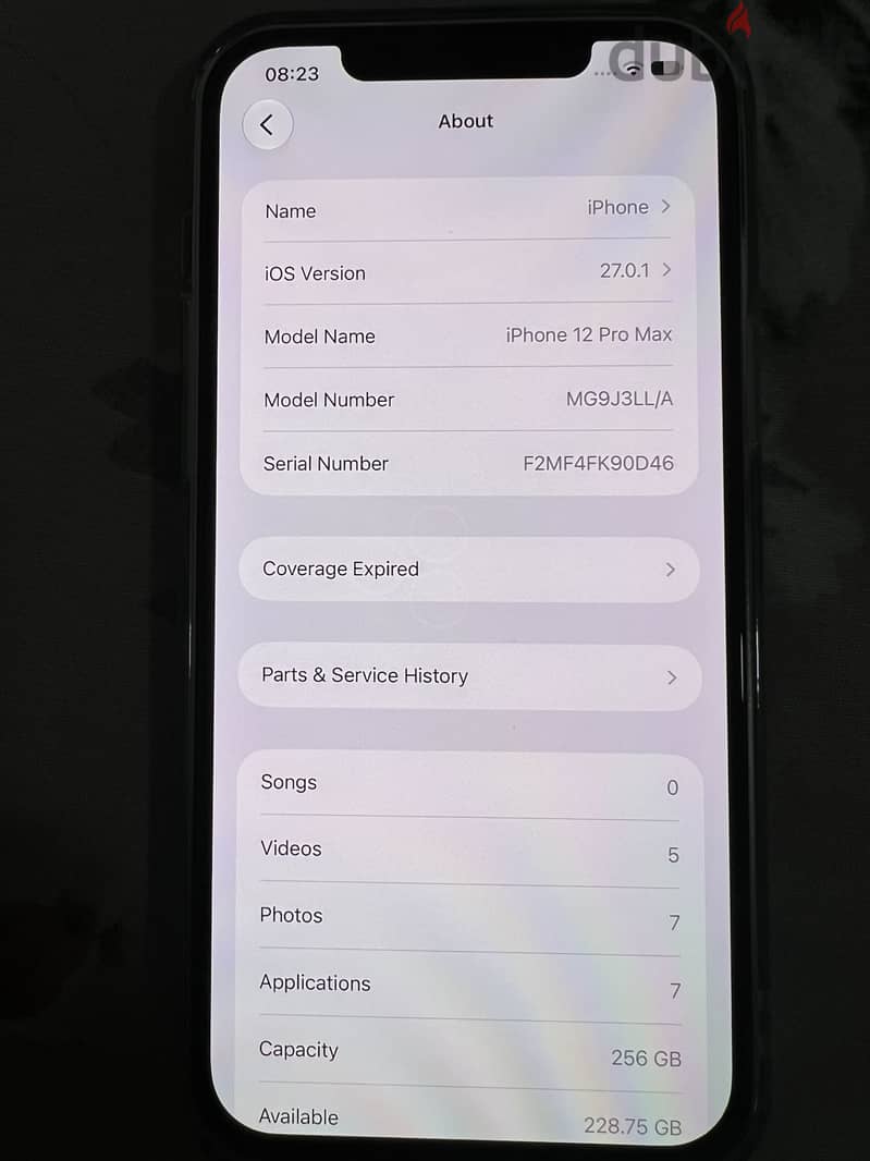 Apple iPhone 12 Pro Max 256GB – Like New everything working 1