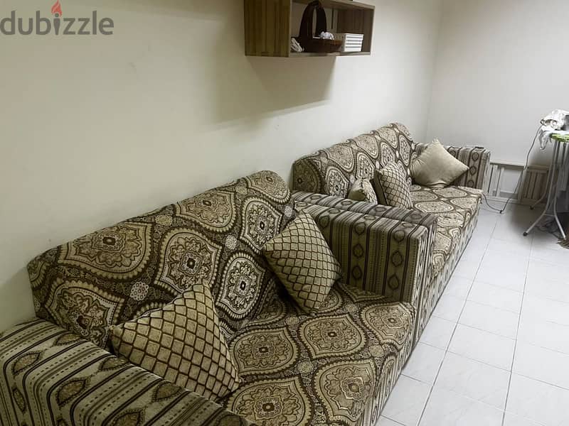 8-Seater Sofa Set with 2 Side Tables 4