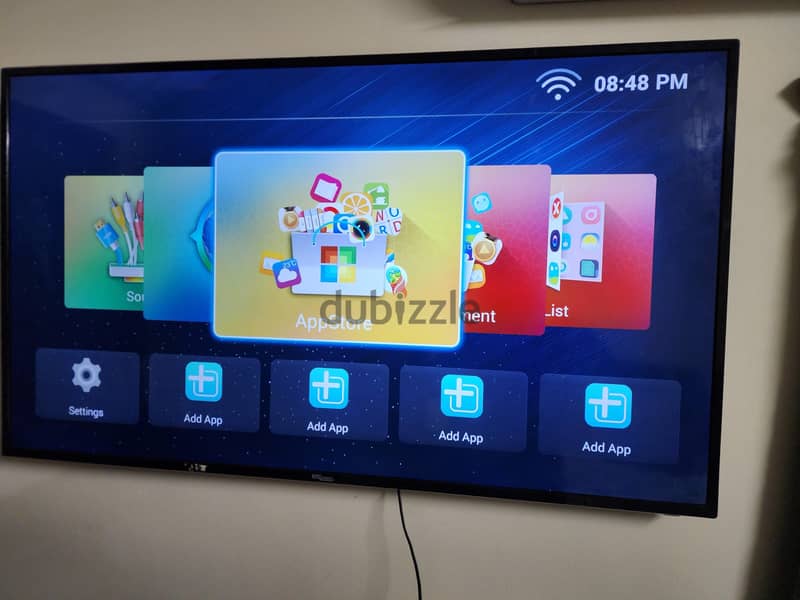 smart tv 57 inches super general with amazing device 10