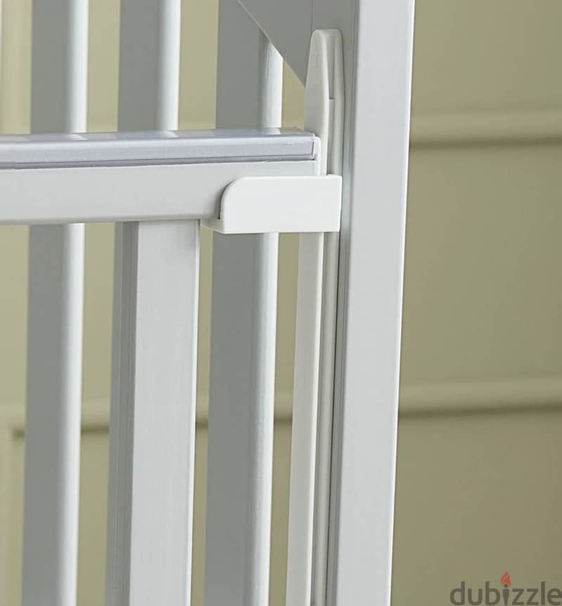 Juniors capri crib light grey 1