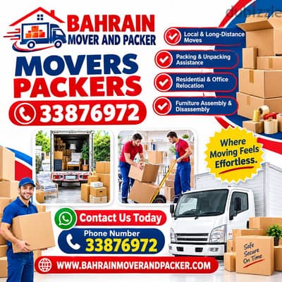 Bahrain Mover and Packer Furniture Moving House, Flat, Villa, Shifting