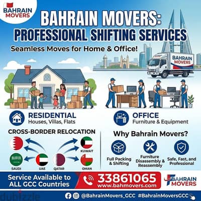 Bahrain House Moving Services for Your New Beginning