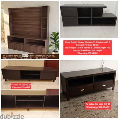 Tv cabinet and other items for sale with Delivery