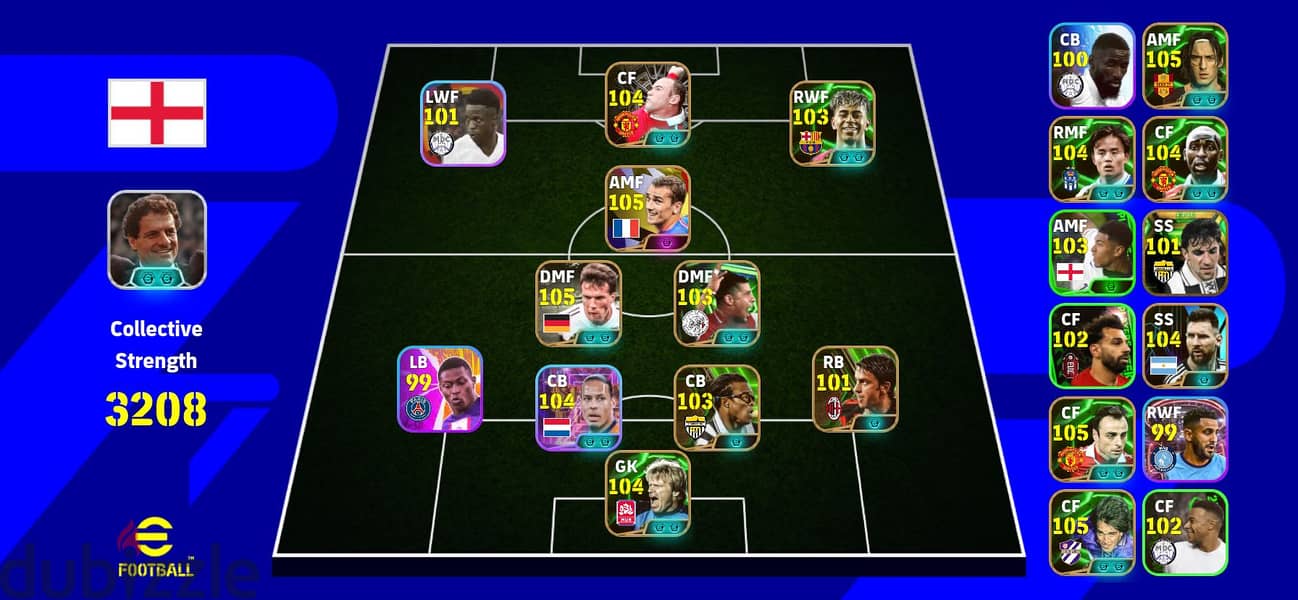 حساب بيس للبيع ب ٩ دينار Efootball 2