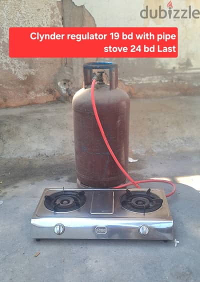 Clynder regulator 19 bd with stove 24 bd msg 3670 8372 wts ap
