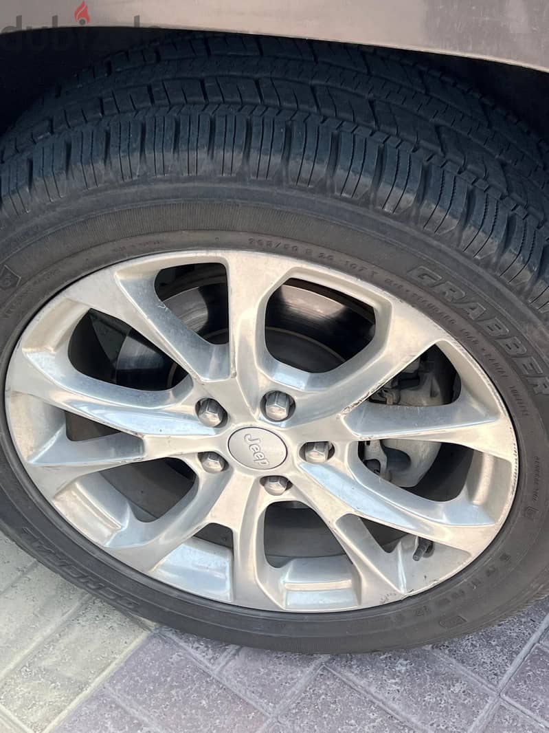 Jeep Grand Cherokee Summit 2018 – Original 20-Inch Rims 1