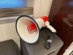 Megaphone 20W With Siren with strap 0