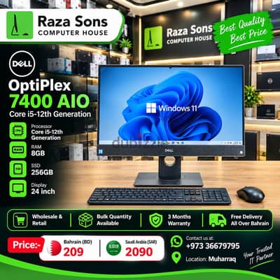 Dell Optiplex 7400 AIO Core i5-12th Generation