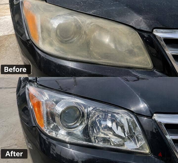 Headlight Restoration Bahrain | 2 BHD Per Headlight 3