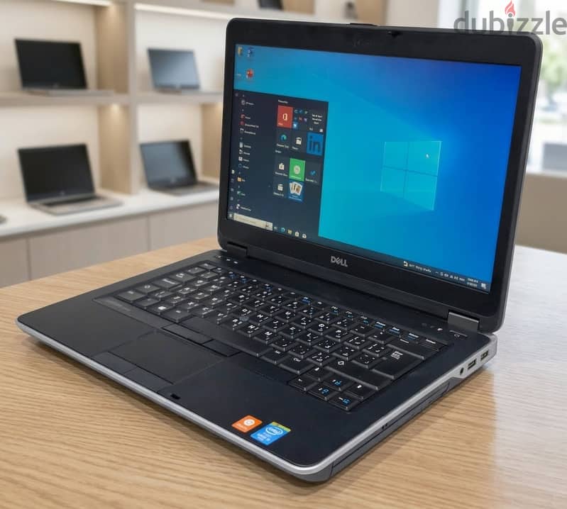 DELL Core i5 Laptop 14"HD Display 8GB RAM 128GB SSD (Free Bag & Mouse) 1