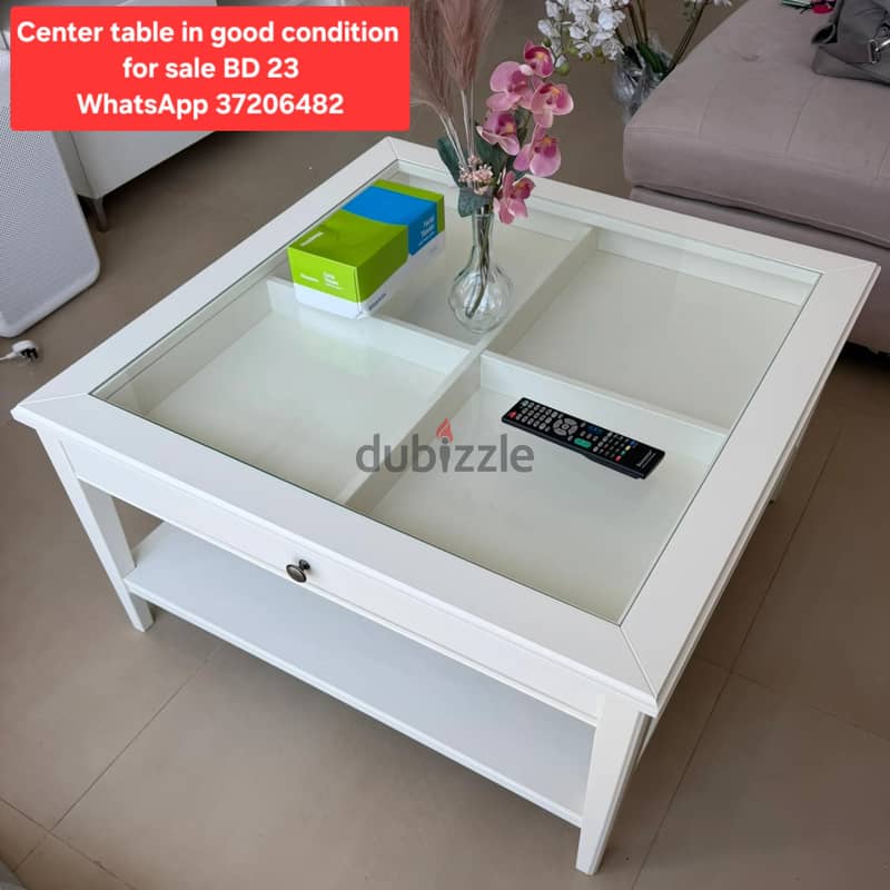 King size bed set and other items for sale with Delivery 2