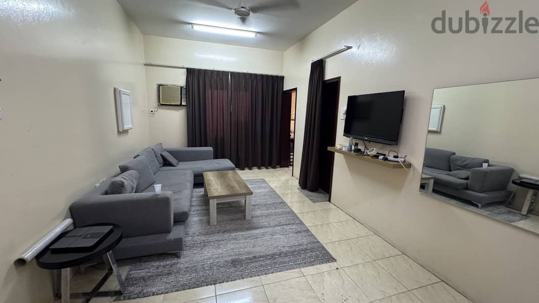 Two bedroom Fully Furnished Flat one bedroom Available for Rent BD 110 4
