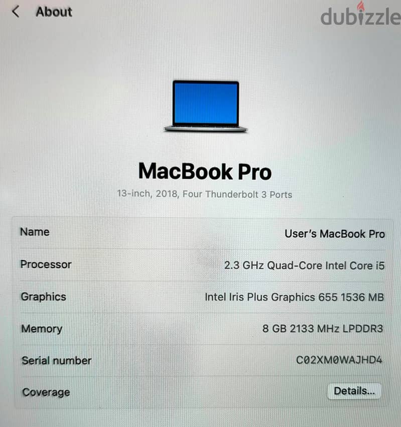 MACBOOK PRO 2018 (AURGENT SALE) 4