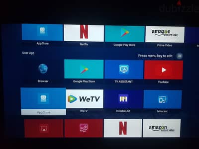 55"SMART 4K LED NEW CONDITION