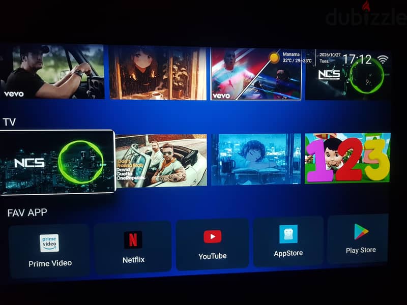 55"LED ANDROID NEW CONDITION 4K 1