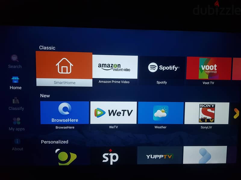 55"LED ANDROID NEW CONDITION 4K 3