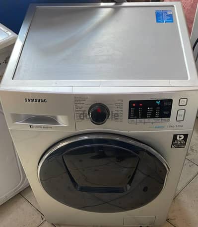 7.5kg samsung  wash and drying sam new