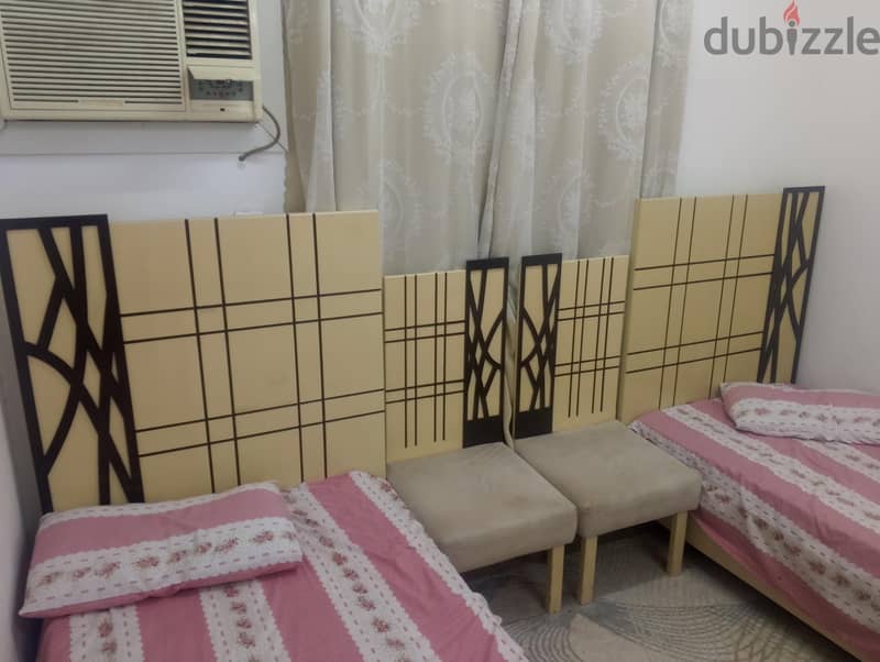 Two beds and two chairs 2