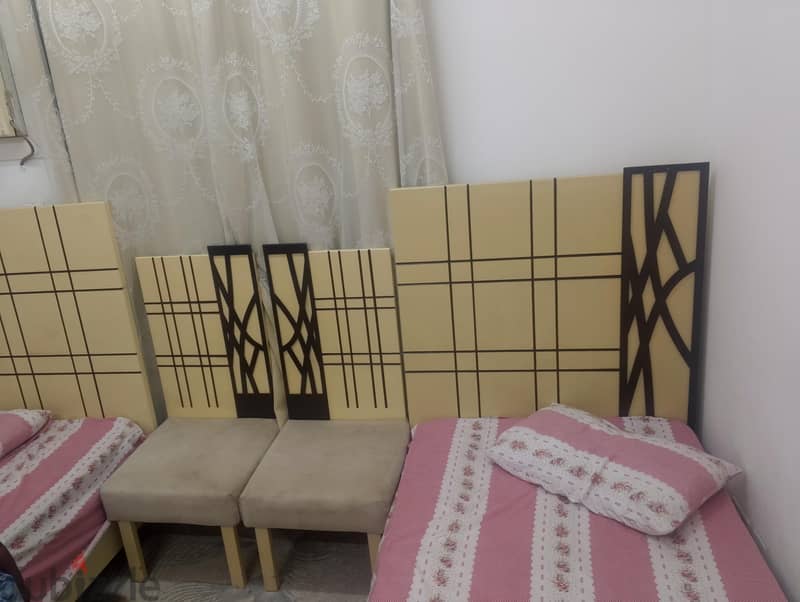 Two beds and two chairs 3