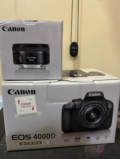 Canon EOS 4000D DSLR Camera