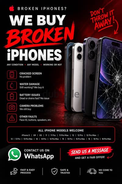 I Buy Broken iPhones