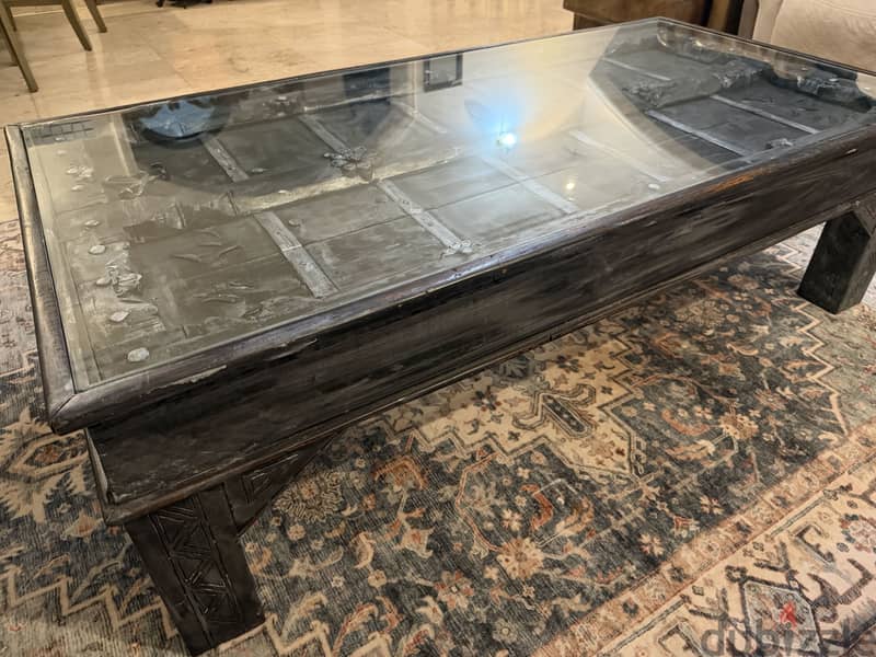 Antique Umami coffee table 85 BHD 1