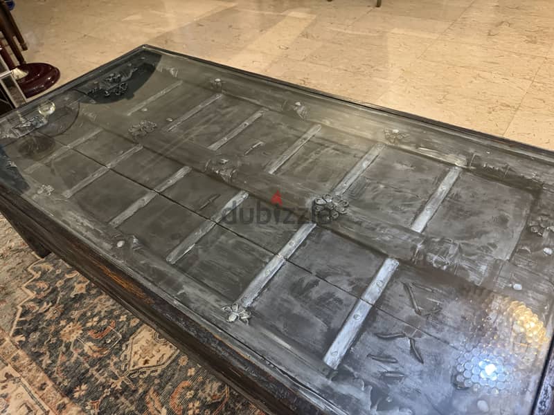 Antique Umami coffee table 85 BHD 2