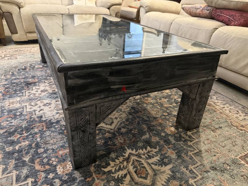 Antique Umami coffee table 85 BHD 4
