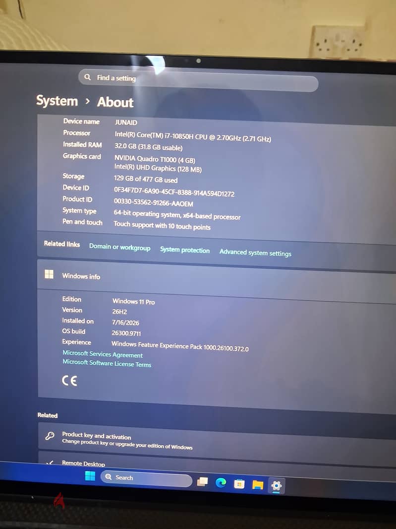 Dell precision 5550 3