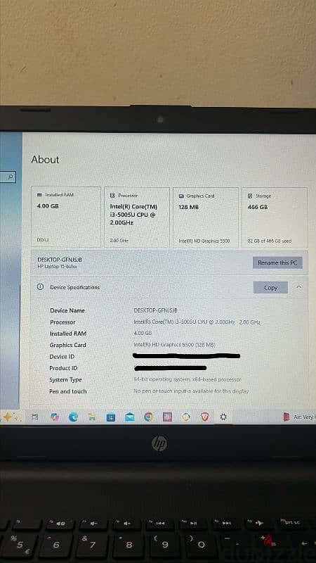 HP Laptop 15-bs1xx 1