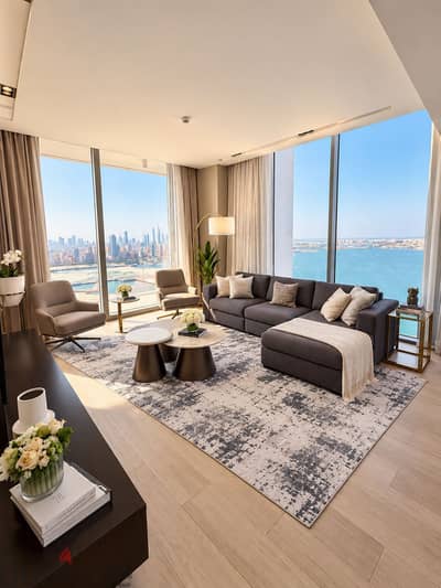 Luxury 2BR - 28th Floor - Fully Furnished - Panoramic Sea & City View