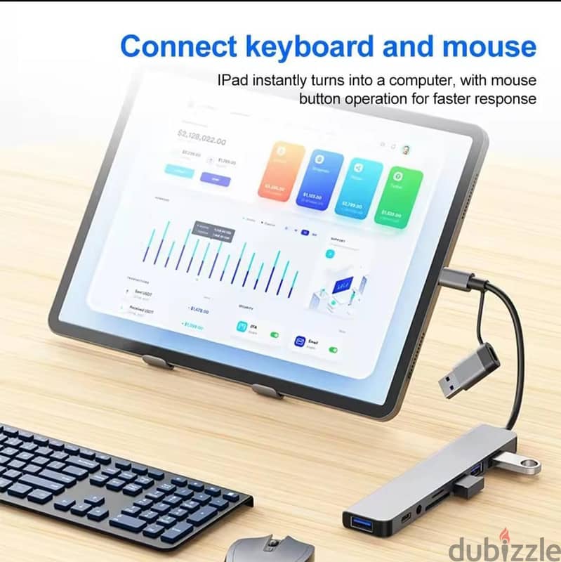8-in-1 USB 8-in-1 USB Hub Adapter – 4K HDMI, USB 3.0 & SD card Reader 3
