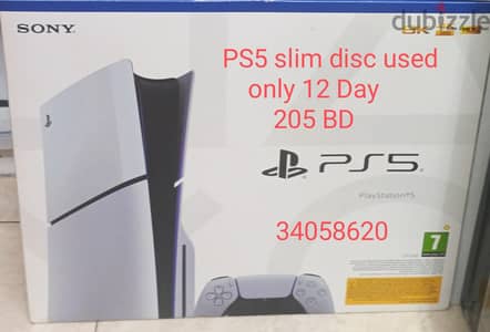 ps5 slim disc used