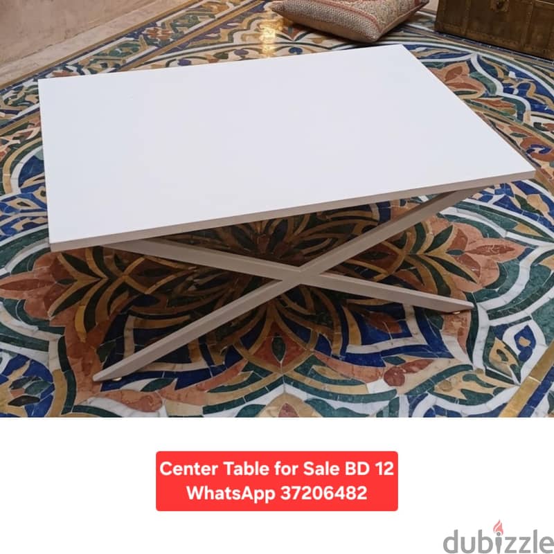 Slightly used Single Bed with mattress & other items for sale 9