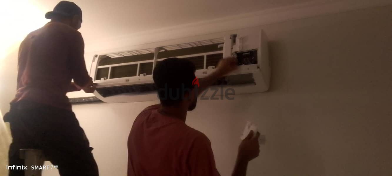 All split Ac service 5BD and repair 1