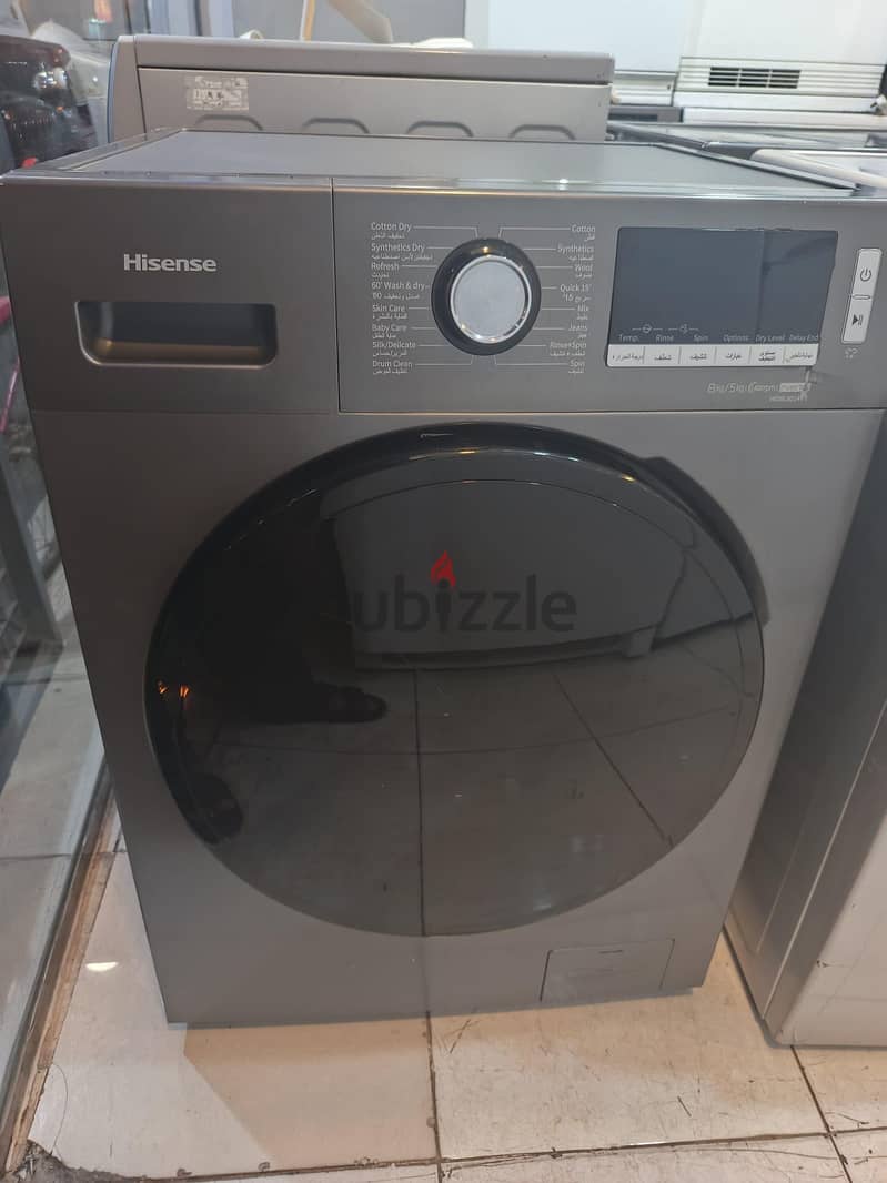 Hisense 8/5KG 2 in 1 Washer+Drayer Excellent Condition Only 75BD 1