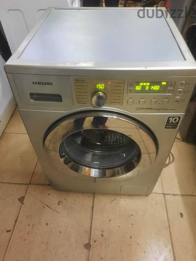 8.5kg samsung wash and drying sam new