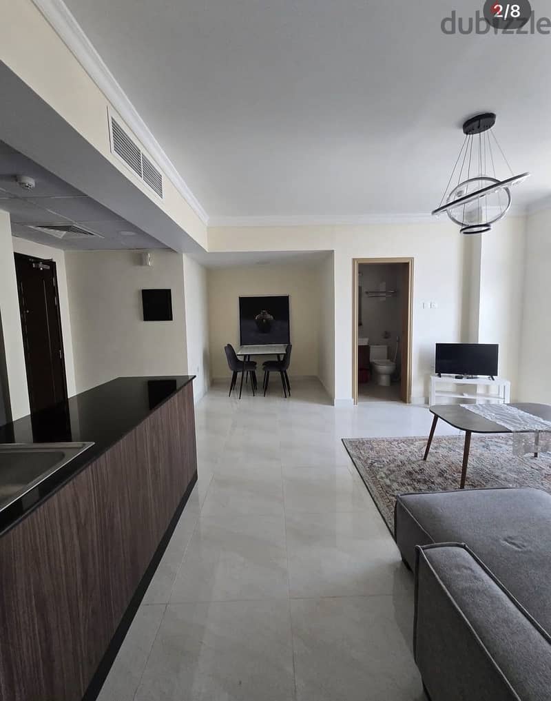 1 bhk for rent amwaj, شقة للايجار في امواج  call 39874151 5