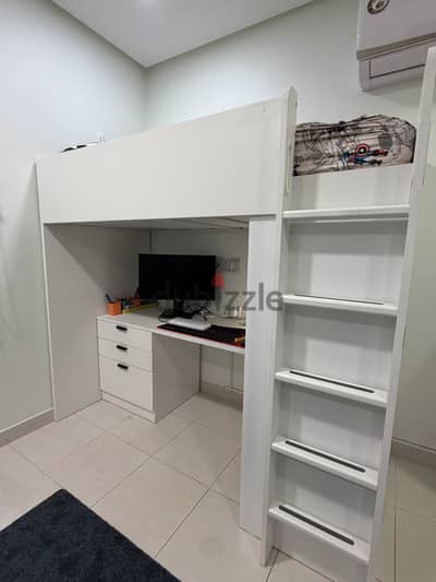 IKEA Loft Bed and Desk