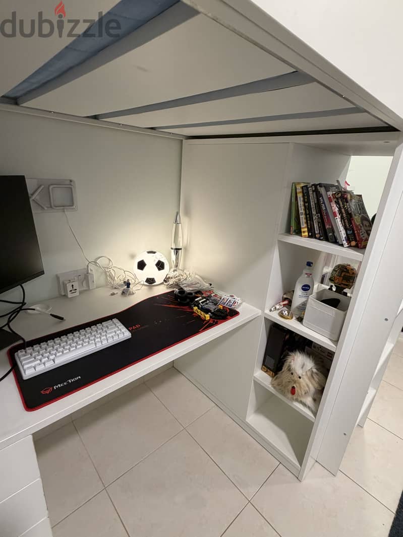 IKEA Loft Bed and Desk 3