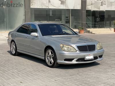 Mercedes-Benz S-55 / 2003 Silver