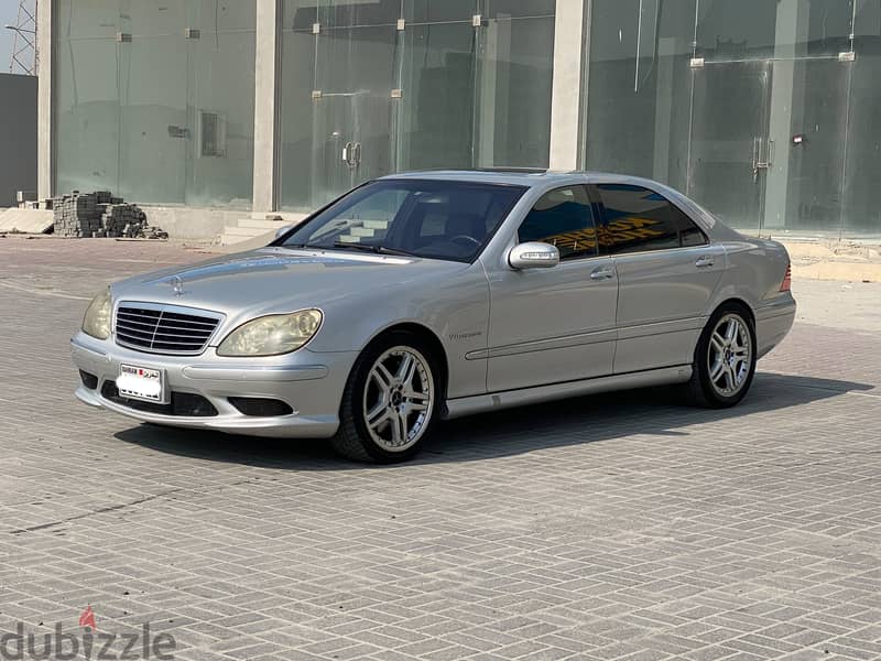 Mercedes-Benz S-55 / 2003 Silver 1