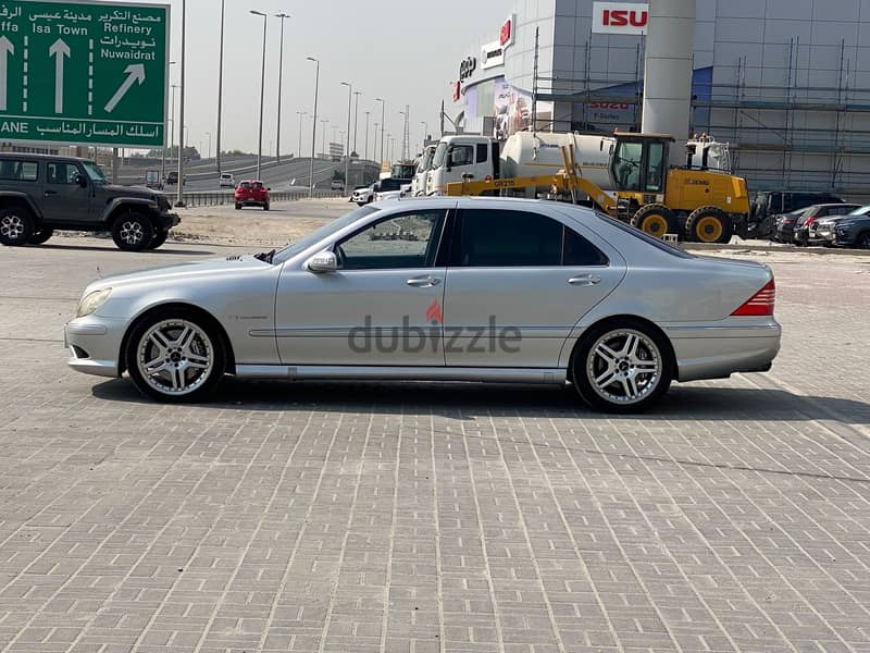 Mercedes-Benz S-55 / 2003 Silver 2