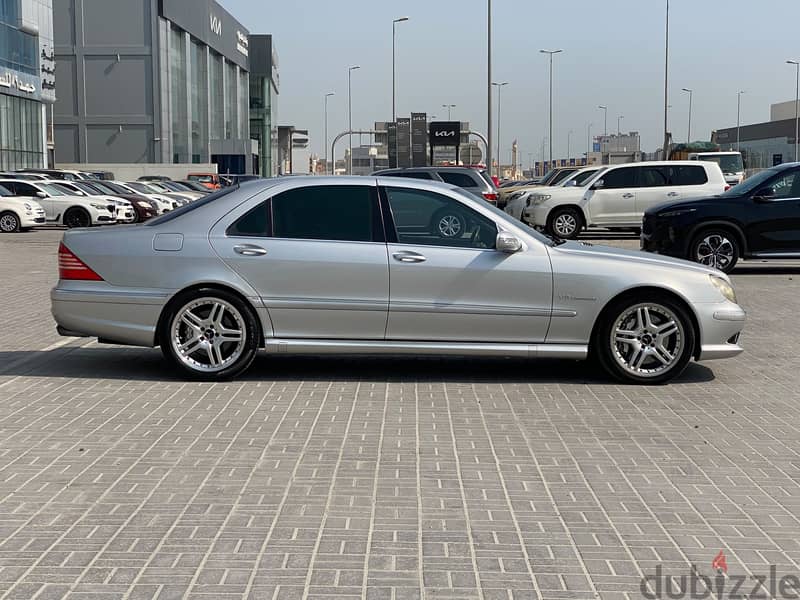 Mercedes-Benz S-55 / 2003 Silver 3