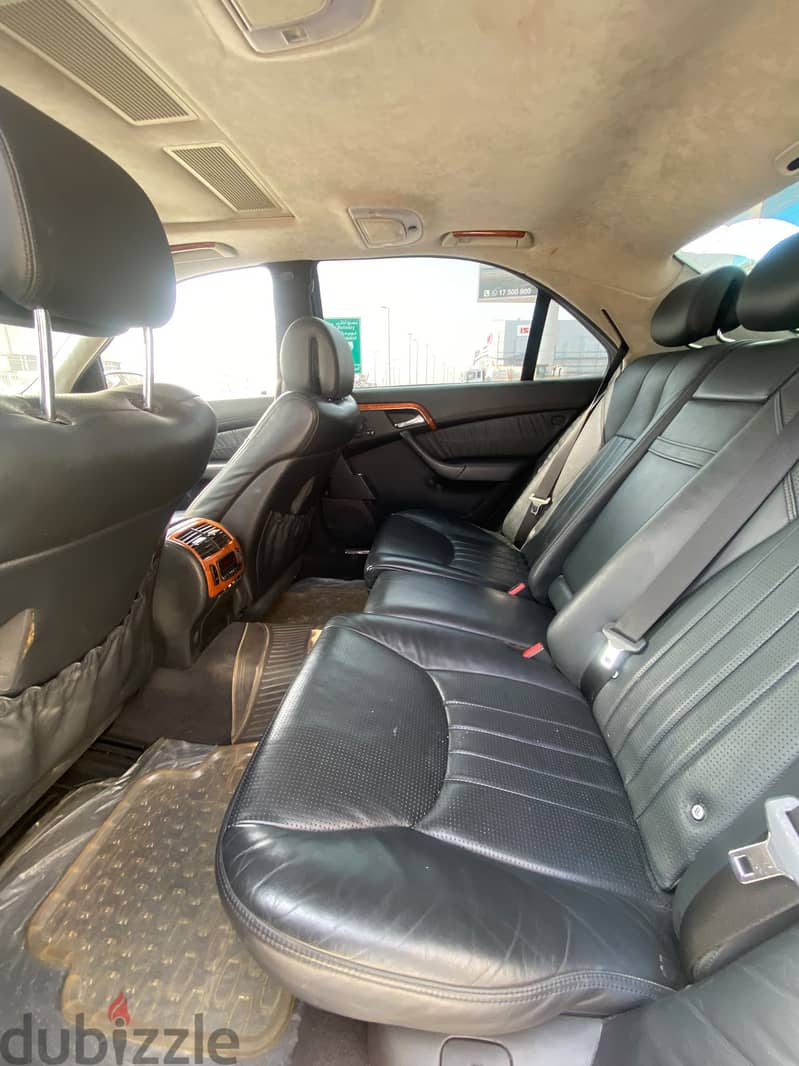 Mercedes-Benz S-55 / 2003 Silver 5