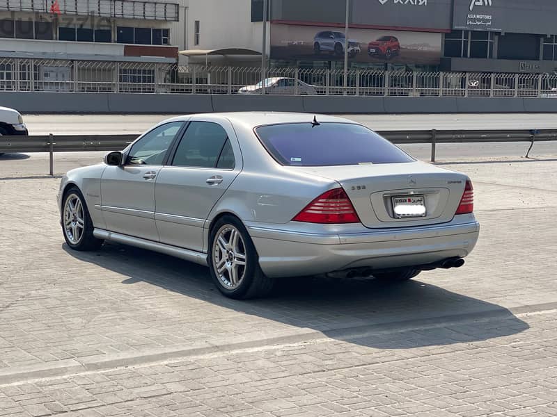 Mercedes-Benz S-55 / 2003 Silver 6