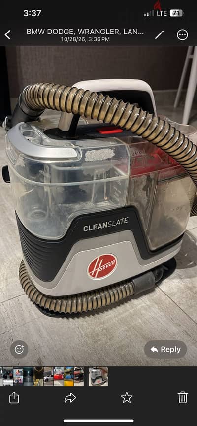 للبيع Hoover Cleanslate spot cleaner